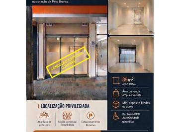 Comercial , Pato Branco · Sala Loja Térrea - Centro - Rua IBIPORÃ. (ao lado Antiga ADS Calçados)