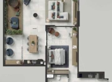 Apartamento · 105m² · 1 Quarto · 1 Vaga · Studio - / Residencial / Ipanema