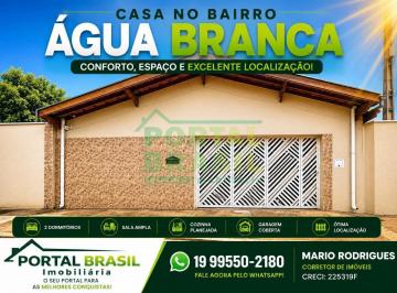 Casa · 115m² · 2 Quartos · 2 Vagas · Casa térrea à venda no Água Branca em Piracicaba – 115m², 2 dormitórios, área...