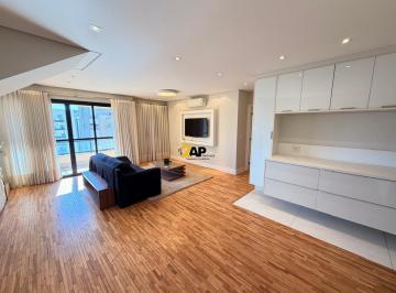 Apartamento · 209m² · 2 Quartos · 3 Vagas · Cobertura duplex para venda no Brooklin: 2 quartos, 1 suíte, 4 banheiros, 3 vaga