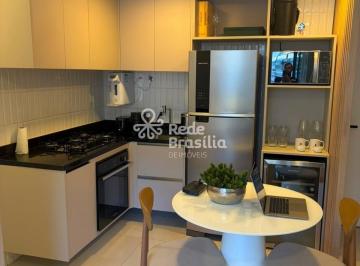 Apartamento · 60m² · 2 Quartos · 1 Vaga · Apartamento Mobiliado para Locação | CLNW 02/03 - Noroeste