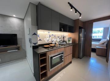 Apartamento · 31m² · 1 Quarto · KITNET CLN 112 COM 1 QUARTO REFORMADO E MOBILIADO PROJETO MODERNO E INTELIGENTE