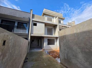 Casa · 120m² · 3 Quartos · 5 Vagas · Sobrado com 3 Dormitórios, 1 Suíte, 120 m², à venda por R$ 750.000 - Fazendinha, Curitiba (PR)