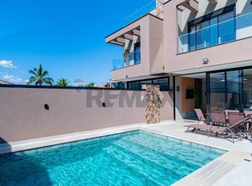 Casa · 280m² · 4 Quartos · 4 Vagas · Casa alto padrão com 4 suítes na Morada da Praia, Boracéia