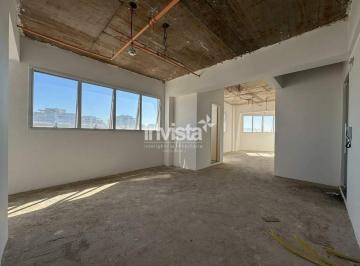 Comercial · 105m² · 2 Vagas · Conjunto Comercial (104,92 m²) à venda na Ponta da Praia, Santos | 2 vagas | Portaria 24h e seguranç