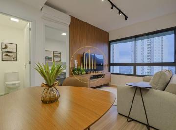 Apartamento · 47m² · 1 Quarto · 1 Vaga · Apartamento de 1 suíte, totalmente mobiliado no High Line Square com 1 vaga de garagem