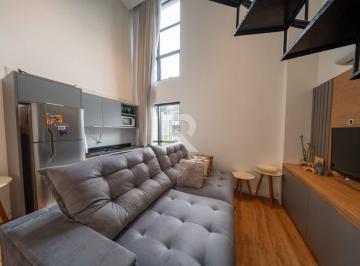Apartamento · 38m² · 1 Quarto · 1 Vaga · Apartamento Loft Semi Mobiliado com 1 quarto, 38m2 e 1 Vaga para Locação - Ecoville - Curitiba/PR