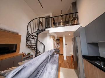 Apartamento · 38m² · 1 Quarto · 1 Vaga · Apartamento Loft Semi Mobiliado com 1 quarto, 38m2 e 1 Vaga para Locação - Ecoville - Curitiba/PR