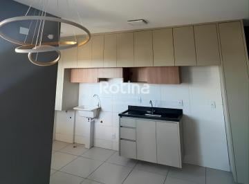 Apartamento · 56m² · 2 Quartos · 1 Vaga · Apartamento residencial mobiliado com 2 quartos (1 suíte), varanda gourmet e 1 vaga em Uberlândia -