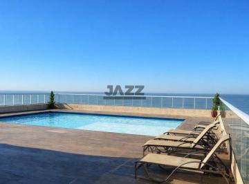 Apartamento · 63m² · 1 Quarto · 1 Vaga · Apartamento Pé na Areia com 1 Suíte e Lavabo no Jardim Imperador em Praia Grande