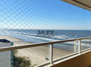 Apartamento · 63m² · 1 Quarto · 1 Vaga · Apartamento Pé na Areia com 1 Suíte e Lavabo no Jardim Imperador em Praia Grande