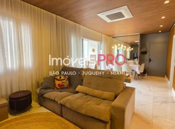 Apartamento · 116m² · 3 Quartos · 2 Vagas · 116m² no Brooklin | Andar Alto, Vista Livre, 3 Suítes e Varanda Gourmet