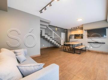 Apartamento · 89m² · 1 Quarto · 1 Vaga · Flat disponível para locação com  89m², 1 dormitório e 1 vaga próximo da Rede Globo.
