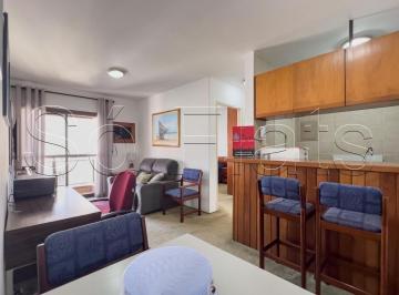 Apartamento · 40m² · 1 Quarto · 1 Vaga · London, flat disponível para locação contendo 40m², 01 dormitório e 01 vaga nos Jardins.