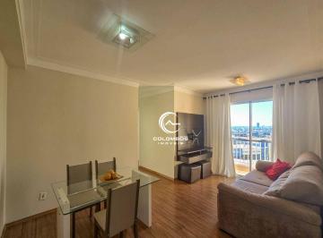 7c77ba2b7af5de1a8a112a85cece02951b880be7 · Apartamento semi-mobiliado para alugar no Visione Residence, 56m², andar alto, 2 dorms com armários 