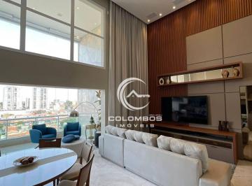 6f4d68d9bb396048a471afe24c599e104f80cf9b · partamento de luxo no Arthouse Double Sky, Taquaral. 189m², pé-direito duplo, 3 suítes, automação to