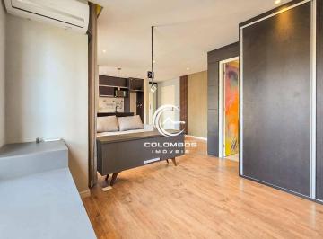61d9ca0033d6575cabe024b9d1aafdaac0217c6e · Studio mobiliado para alugar no Setin Midtown, Bosque em Campinas. 43m², ar-condicionado, fechadura