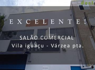 Comercial · 450m² · 4 Vagas · SALÃO COMERCIAL PARA VENDA NA VILA IGUAÇU VÁRZEA PAULISTA