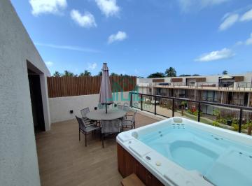 Apartamento · 109m² · 2 Quartos · 1 Vaga · Apartamento com 2 Suítes com Rooftop, Hidromassagem, 109m², mobiliado, Naay Villas Boutique Praia de