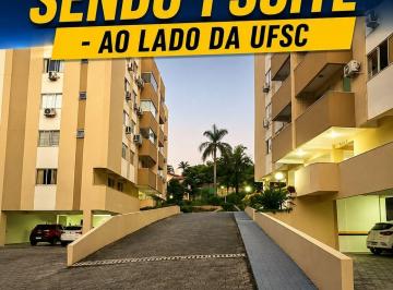 Apartamento · 92m² · 3 Quartos · 1 Vaga · APARTAMENTO MOBILIADO AO LADO DA UFSC | 3 QUARTOS (1 SUÍTE) | 92m² | ESTUDA PERMUTA