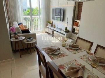 Apartamento · 57m² · 2 Quartos · 1 Vaga · Apartamento mobiliado, 2 quartos (1 suite), 1 vaga escriturada - Bairro Cavalhad