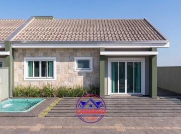 Casa · 120m² · 3 Quartos · 2 Vagas · Novas residências no Balnério Primavera