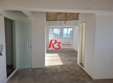 Sala · Sala à venda, 52 m² por R$ 480.000,00 - Ponta da Praia - Santos/SP
