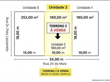 Terreno , Curitiba · Terreno à venda na Rua 24 de Maio | Excelente potencial construtivo