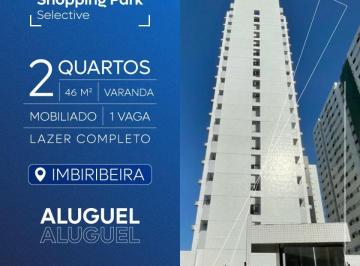 Apartamento de 2 quartos, Recife · Shopping Park Selective - Aluguel 100% Mobiliado