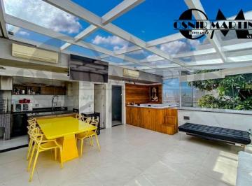 Casa de 3 quartos, São Paulo · Sobrado em Cond. Fechado, Vila Invernada, 3 suítes, 3 vagas, varanda gourmet, 130m². mais varanda.