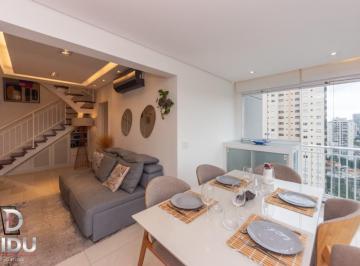 Apartamento · 118m² · 2 Quartos · 3 Vagas · Cobertura para venda em Chácara Inglesa com 2 quartos, sendo 1 suíte, 118m²