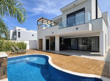 Casa · 326m² · 4 Quartos · 4 Vagas · Casa no condomínio Alphaville Nova Esplanada 3 para venda com 4 quartos, sendo 4 suítes, 326m²