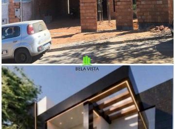 Casa · 126m² · 3 Quartos · 2 Vagas · Casa Moderna em Construção com 3 Quartos, Suíte, Área Gourmet e Terreno de 500 m²