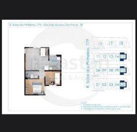 Apartamento · 36m² · 2 Quartos · Apartamento em Vila Tolstoi