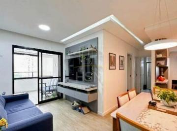 Apartamento · 60m² · 2 Quartos · 2 Vagas · Apartamento de 60 m² no Centro de São Bernardo do Campo com Suíte, Varanda Gourm