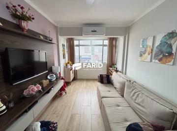 Sala · VENDA | Apartamento de 1 dormitório - Ponta da Praia, Santos - SP