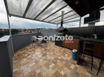 Apartamento · 105m² · 2 Quartos · 2 Vagas · Cobertura à venda em Santo André (Jd. Las Vegas) | 2 quartos, 1 suíte, varanda gourmet