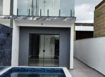 Casa · 95m² · 2 Quartos · 2 Vagas · Sobrado à venda com 2 quartos no bairro Nova Itanhaém (Interior)