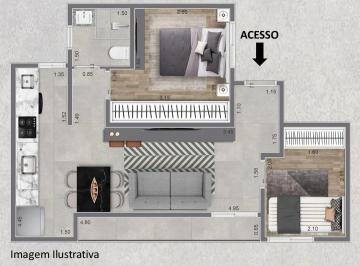 e8c35a01-dd66-4515-a470-126c5bdae140 · Apartamento para venda em Vila Gustavo com 2 quartos, 46m²