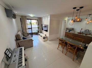 Apartamento · 59m² · 3 Quartos · 1 Vaga · Apto 3 Quartos no Meireles | Rua Ana Bilhar | Nascente 59m²