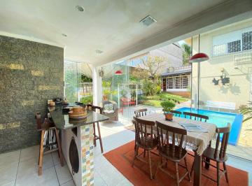 Casa · 473m² · 5 Quartos · 4 Vagas · AMPLA CASA 5 DORMITÓRIOS NO CHÁCARA DAS PEDRAS