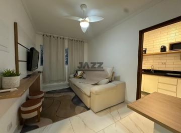 Apartamento · 58m² · 1 Quarto · 1 Vaga · Apartamento Mobiliado 1 Dormitório no Massaguaçu - Caraguatatuba