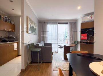 Apartamento · 52m² · 2 Quartos · 1 Vaga · Apartamento mobiliado na Vila Olímpia com 2 dormitórios perto da Faria Lima e JK Iguatemi