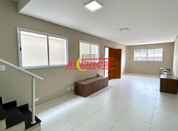 Casa · 125m² · 3 Quartos · 2 Vagas · SOBRADO COM 3 QUARTOS A VENDA, 125M², VILA BARROS - GUARULHOS.GRU/SP.