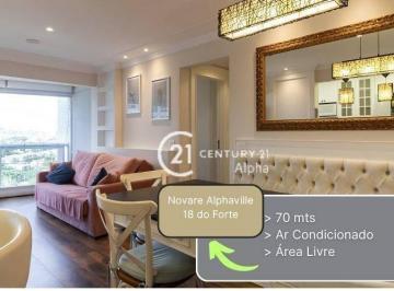 d8076d6569be9ac7b363c0180297d4e2ea24feb3 · Apartamento com 2 dormitórios para alugar, 70 m² por R$ 9.640,00/mês - Melville Empresarial II - Bar