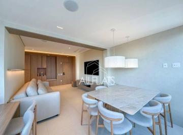 Sala · Apartamento para alugar, 87 m²- Brooklin - São Paulo/SP