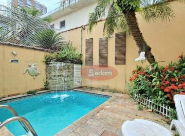 c5104817c9b19887ced1e708022949c0c5ad2a53 · Casa com 3 dormitórios à venda, 182 m² por R$ 1.390.000,00 - Campo Grande - Santos/SP