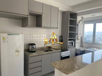 66a4612f808696ade879235148452ff3cfda3d1b · Apartamento com 1 dormitório para alugar, 50 m² por R$ 6.000,00/mês - Edifício Alpha Park - Barueri/
