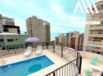 Apartamento · 208m² · 3 Quartos · 2 Vagas · Cobertura com 208 M², 3 dormitórios, lazer privativo à venda - Aviação - Praia Grande/SP. R$ 1.160.0