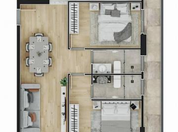 Apartamento de 2 quartos, São Vicente · APARTAMENTO COM 76,49 m² - JARDIM INDEPENDÊNCIA - SAO VICENTE SP